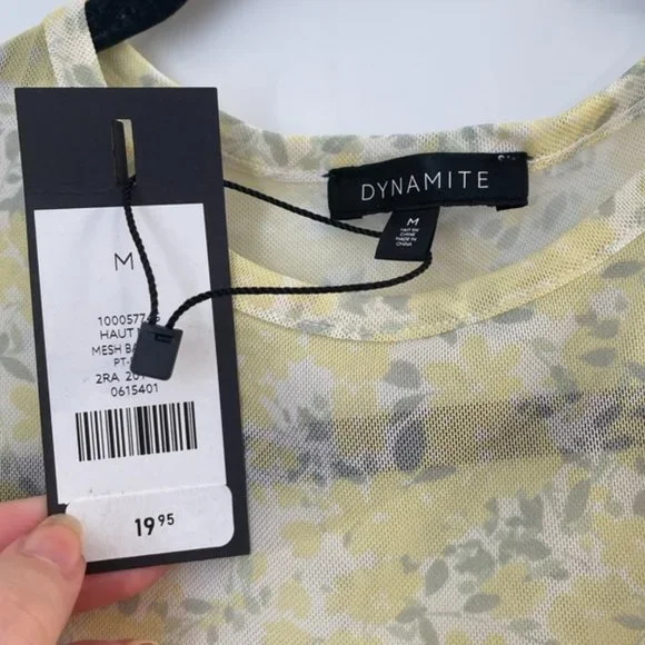 Sheer Floral Top - Picture 3 of 4